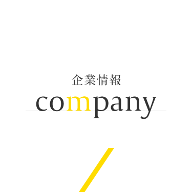 企業情報 - company